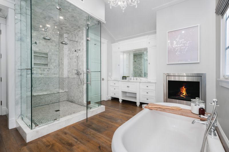 Elegant Shower Features
